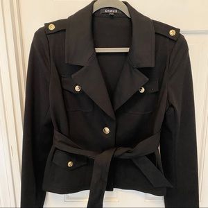 Chaus Black Military Jacket